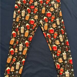 Constantly Varied Gear Festive Leggings - Black, Red, Orange